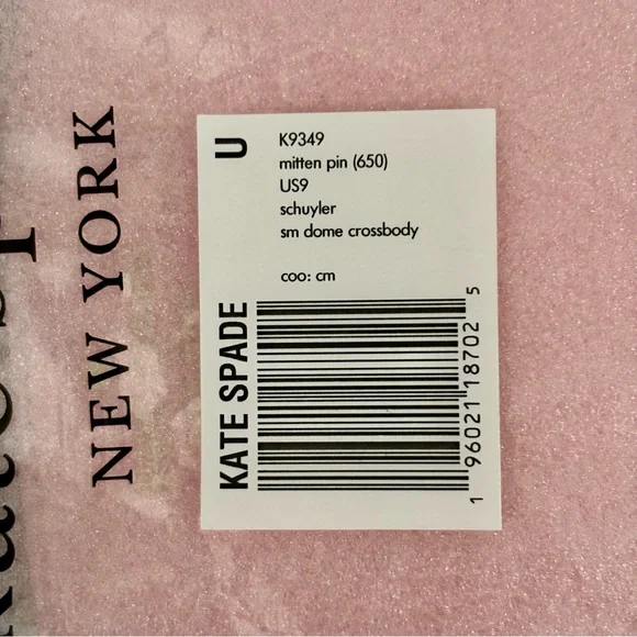 Kate Spade Mitten Pink Schuyler Small Dome Crossbody Bag - Picture 8 of 9